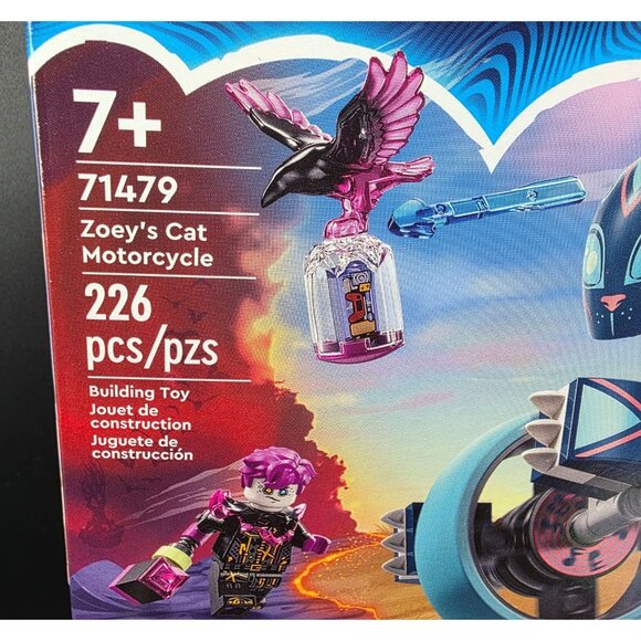 Lego DREAMZzz Zoeys Cat Motorcycle Building Toy Set #71479 226 Pieces - Picture 3 of 6
